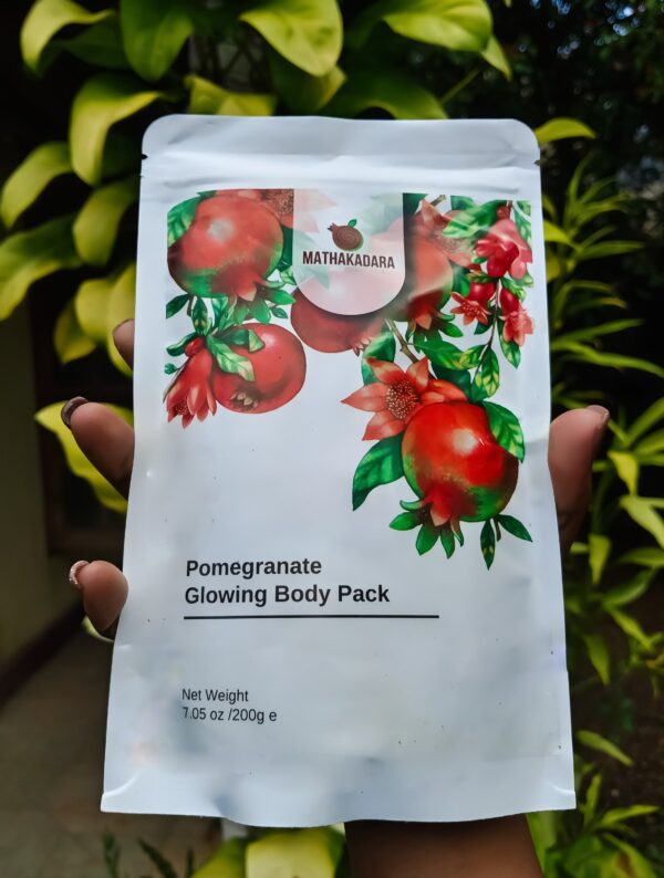 Pomegranate Glowing Body pack