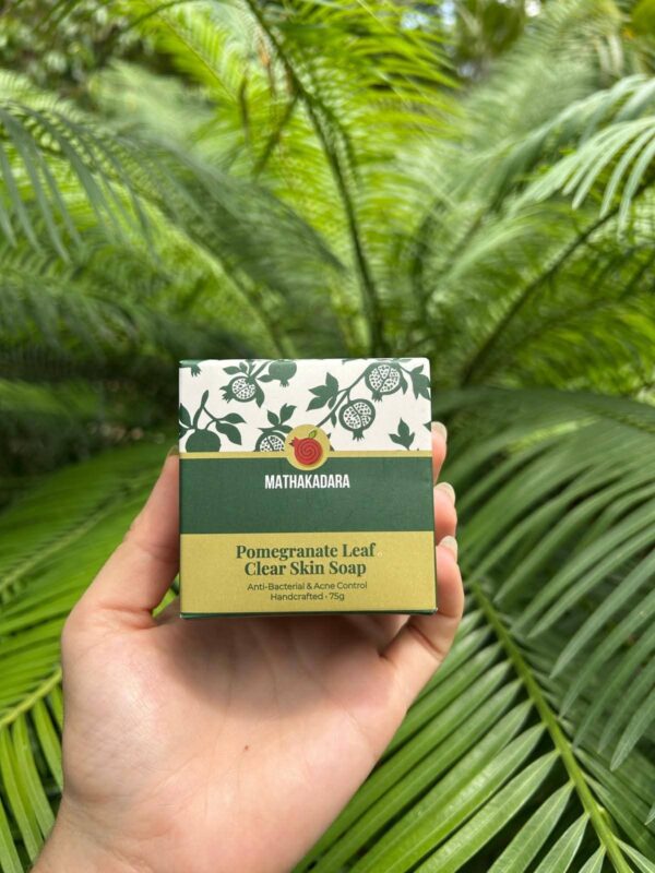 Pomegranate Leaf Clear Skin Soap